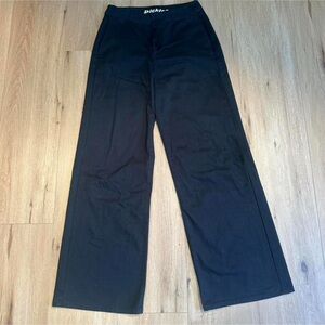 Dickies Women's Classic Black Wide-Leg Pants